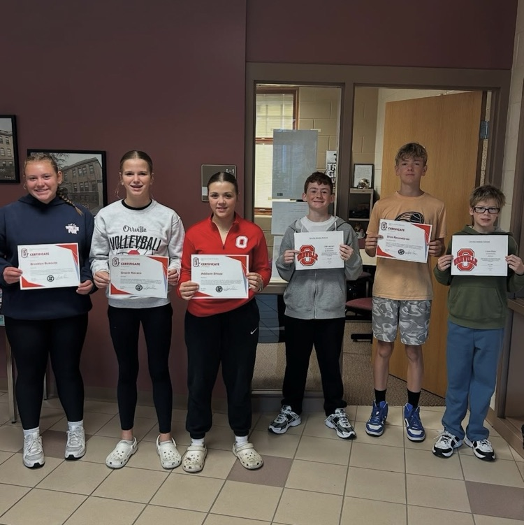 Great OMS students making great choices!