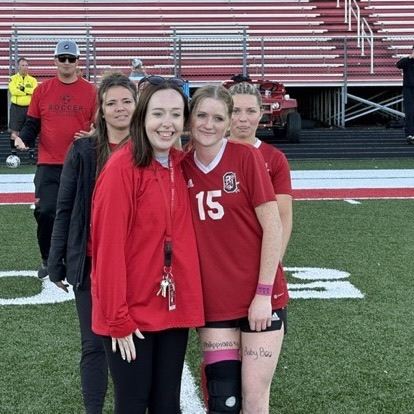 Tonight your Girls Red Rider program recognizes and gives tribute to Faculty who have impacted them positively! Thank you Teachers!