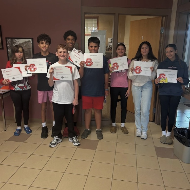 Some awesome OMS students leading by example! 