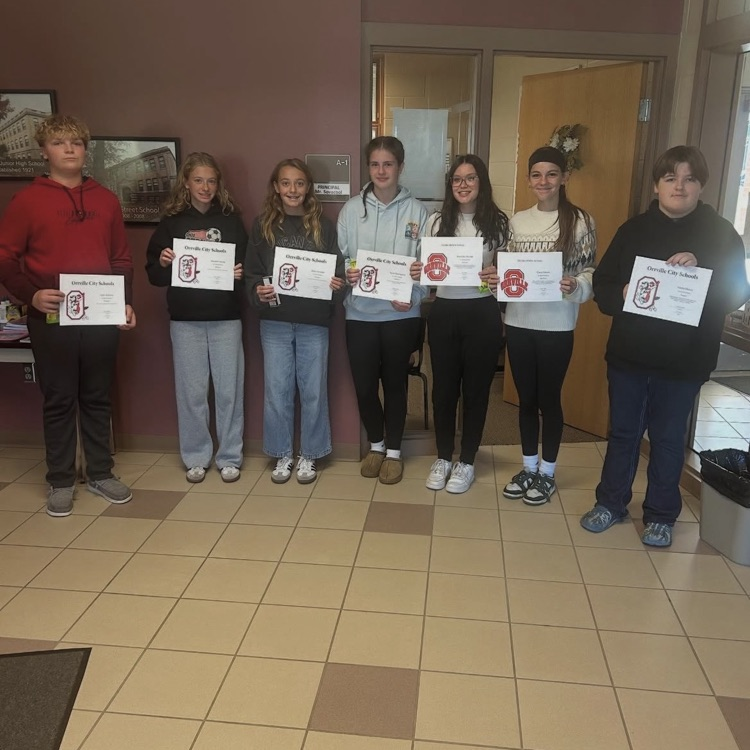 More OMS students making the right  and leading by example! 