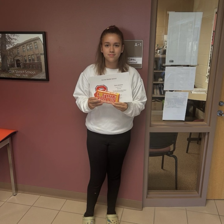 More OMS students making the right  and leading by example! 