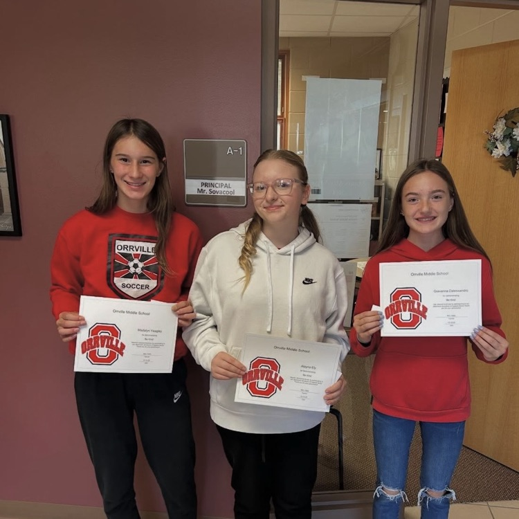 Awesome OMS students working hard and making great choices! 