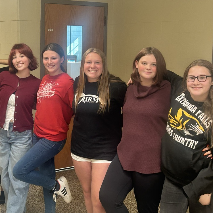 A little practice for the Drama Club! 