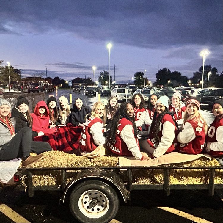 Buster & Me checking out the parade! Go Riders!