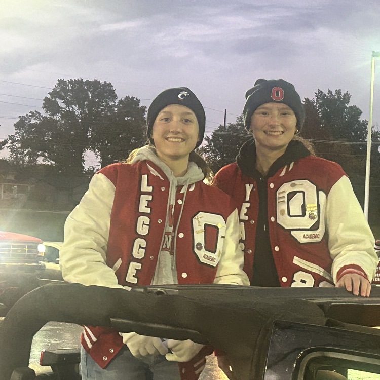 Buster & Me checking out the parade! Go Riders!