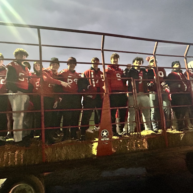 Buster & Me checking out the parade! Go Riders!