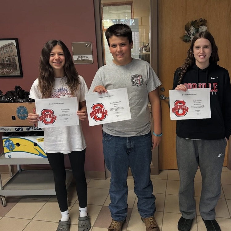 Some of our OMS students showing great character!