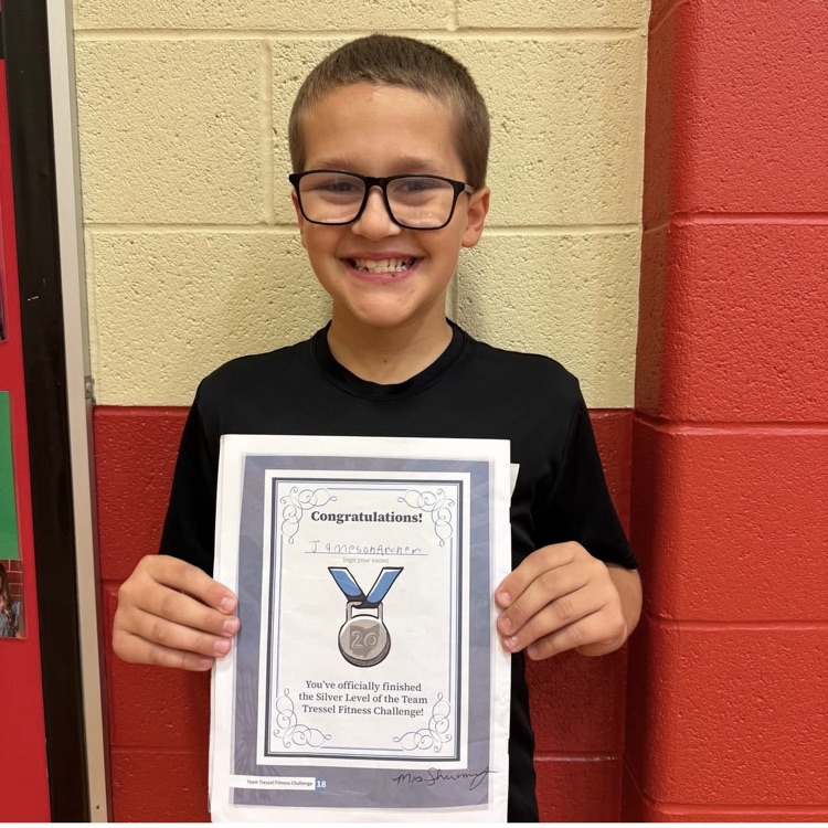 OES Tressel Fitness Award Winners!