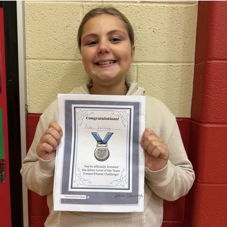 OES Tressel Fitness Award Winners!