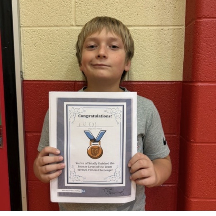 OES Tressel Fitness Award Winners!