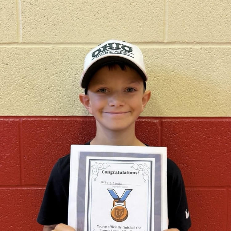 Some awesome Tressel Fitness Award Winners at OES!