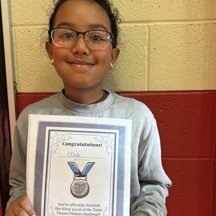 Some awesome Tressel Fitness Award Winners at OES!