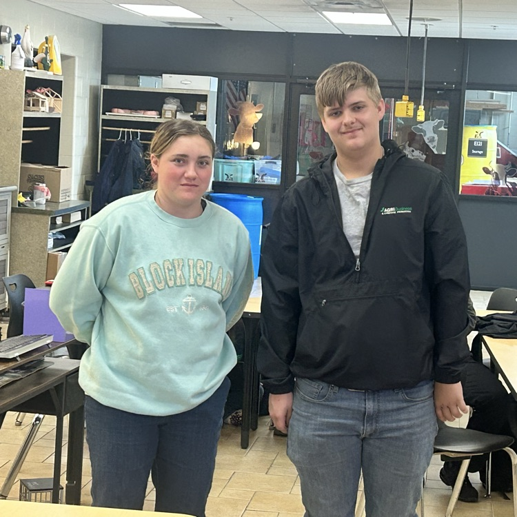 Stopped in at the career center to see some of our awesome students in their career programs! #redridernation