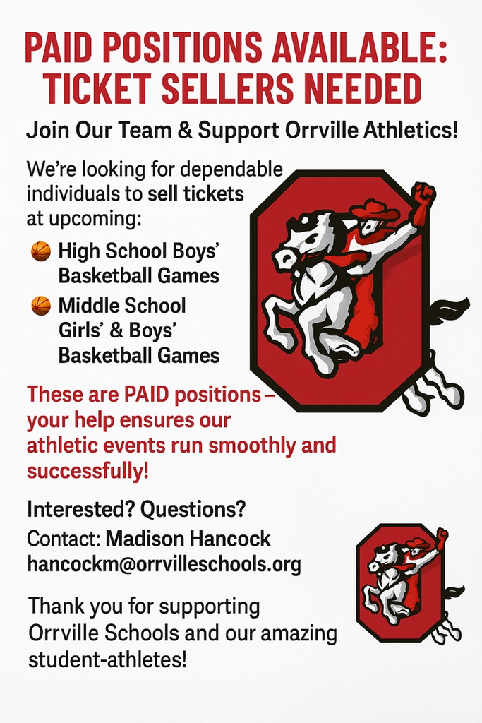 Ticket Takers Needed!