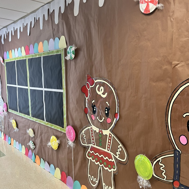 Love the hallway decorations at OES!