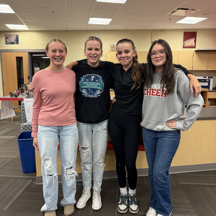 A big shout out Ms. Dies our middle school counselor and these wonderful student leaders presentatiing our Ignite Leadership/ Mentoring program at OMS.