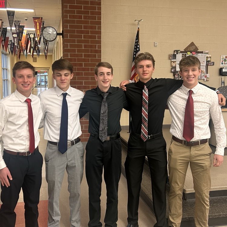 Orrville HS inducts new members into the National Honors Society!