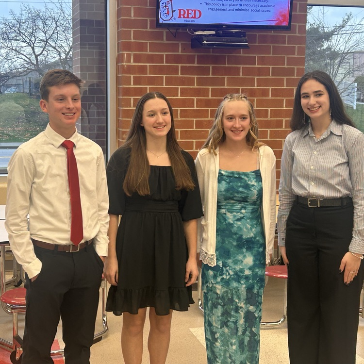 Orrville HS inducts new members into the National Honors Society!