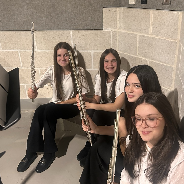 Found these secretive musicians at the OMS concert tonight!