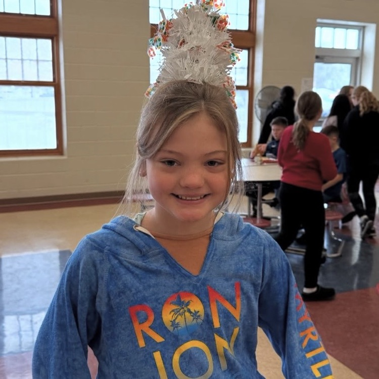 Crazy hat & hair day at OMS!