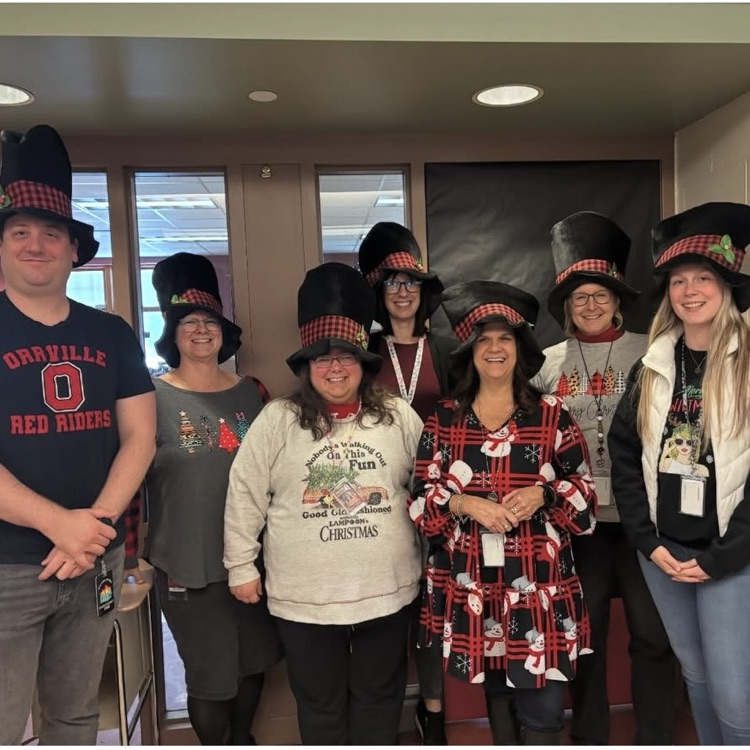 Crazy hat & hair day at OMS!