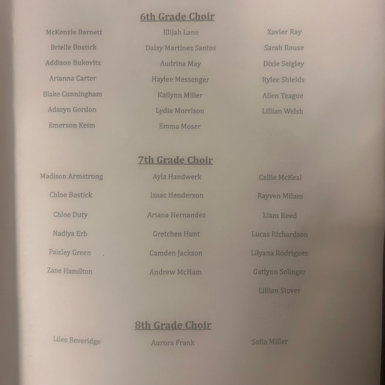 Orrville Holiday Choir Concert!