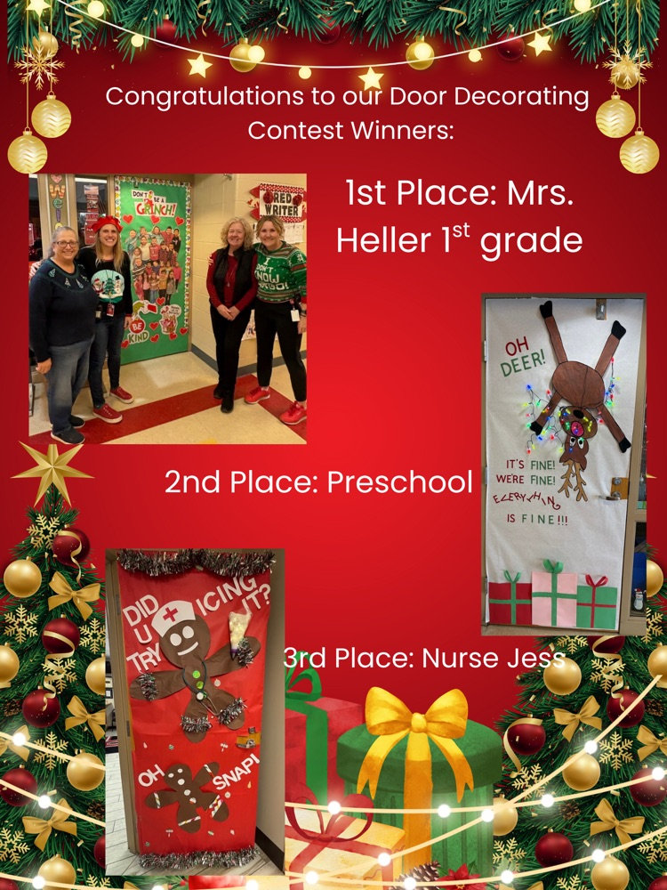 OES Door Contest Winners! #redridernation