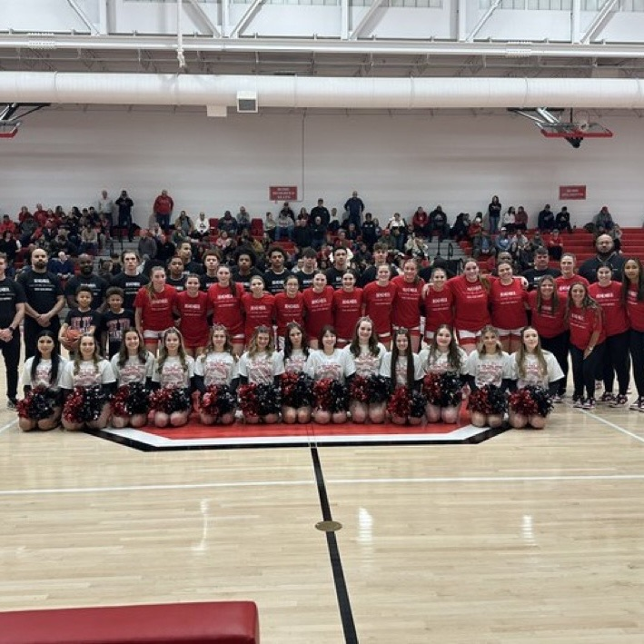 Tonight we recognize the importance of Mental Health! Thank you athletes, coaches and The RIDERS group and Mental Health Board in their support in getting the message of importance out!