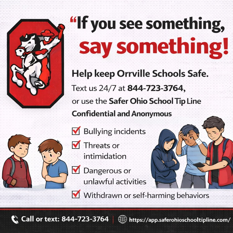 If you see something, say something.