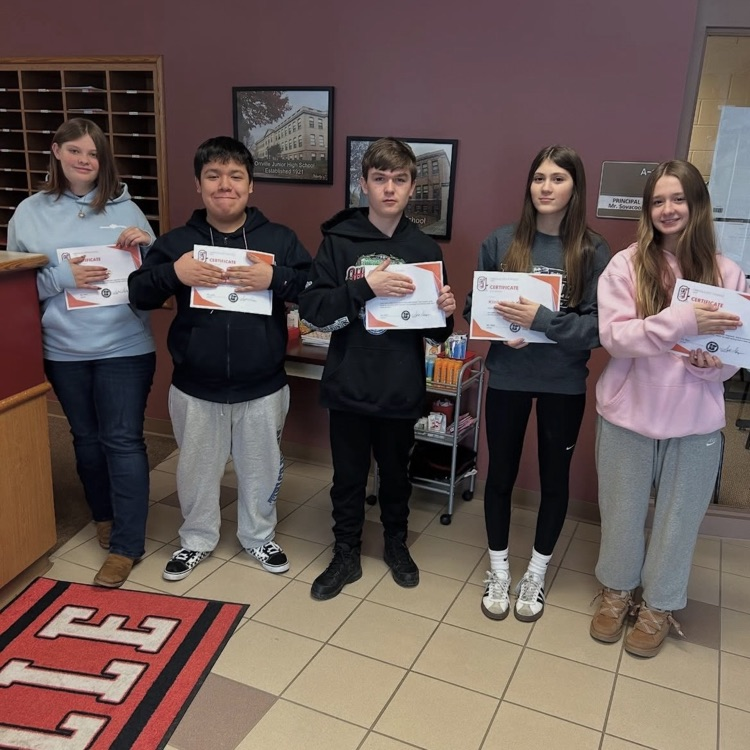 OMS students showing great character!