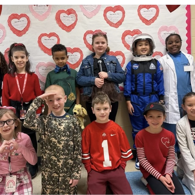 2nd Graders dressing up for their dreams! 