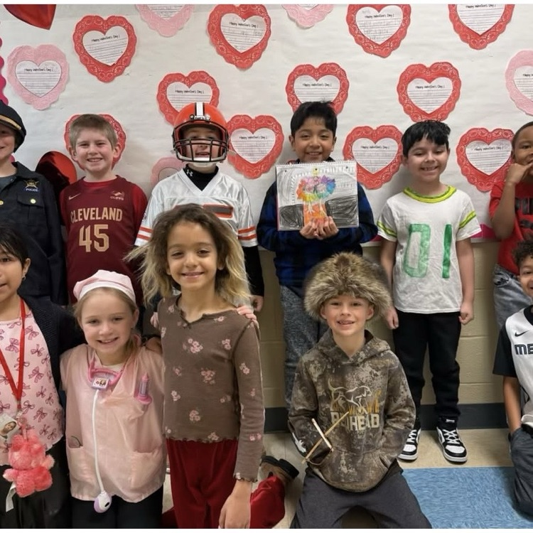 2nd Graders dressing up for their dreams! 