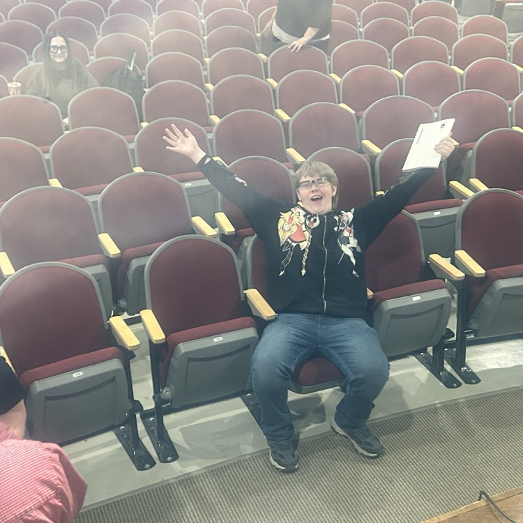 Getting ready for our spring musical “High School Musical”!