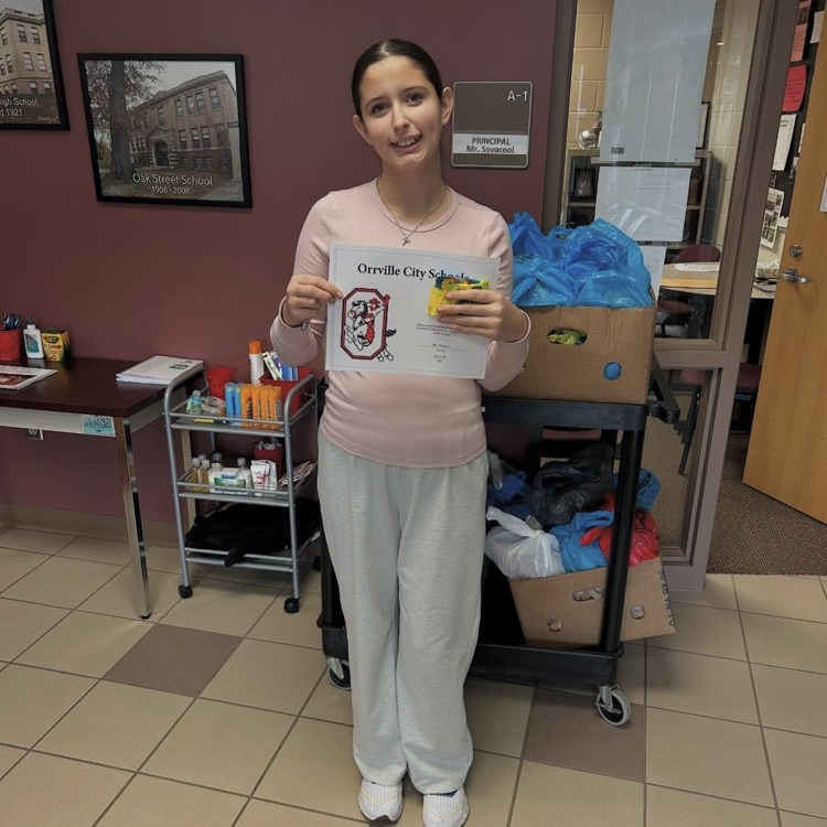 OMS students showing great characters! 