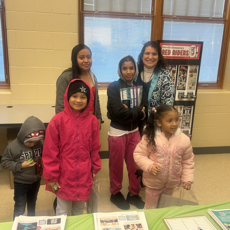 Nothing like literacy night at OES!