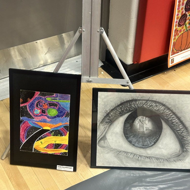 Some great student art work on display this evening!