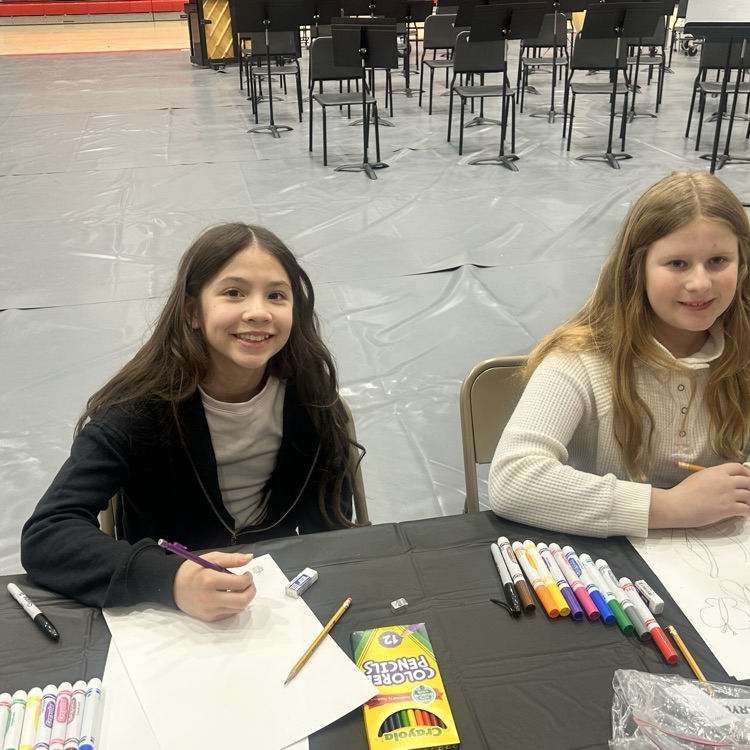 Some of our student artists this evening!