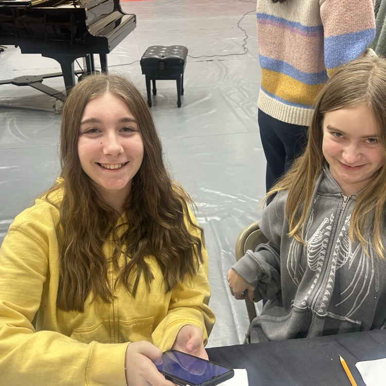 Some of our student artists this evening!