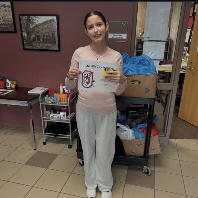 OMS students showing great character!