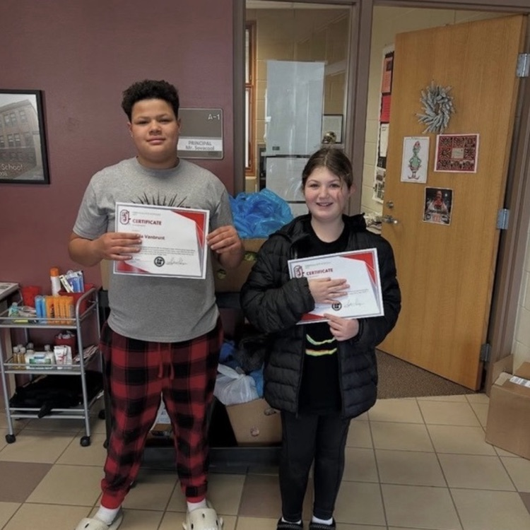 OMS students showing great character!