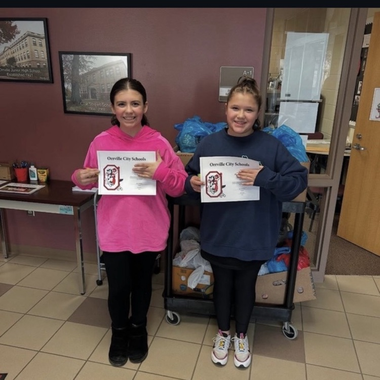 OMS students showing great character!