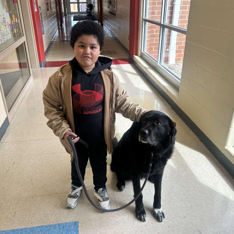 Buster making the rounds today!🐕🦺🐾