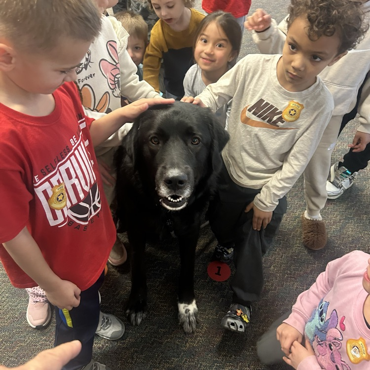 Buster making the rounds today!🐕🦺🐾