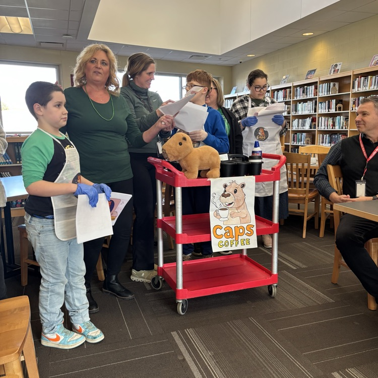 Proud of Tawni Shupp & our students for presenting CAPS Coffee tonight!  Real-world learning in action—teamwork, communication, and responsibility on full display. Great job representing Orrville!  #RedRiderPride 
