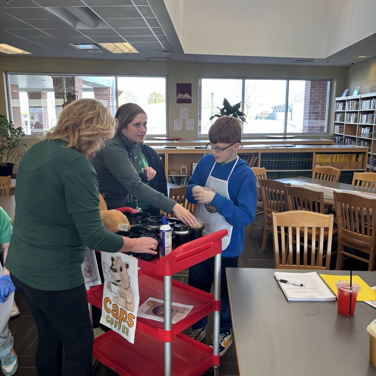 Proud of Tawni Shupp & our students for presenting CAPS Coffee tonight!  Real-world learning in action—teamwork, communication, and responsibility on full display. Great job representing Orrville!  #RedRiderPride 