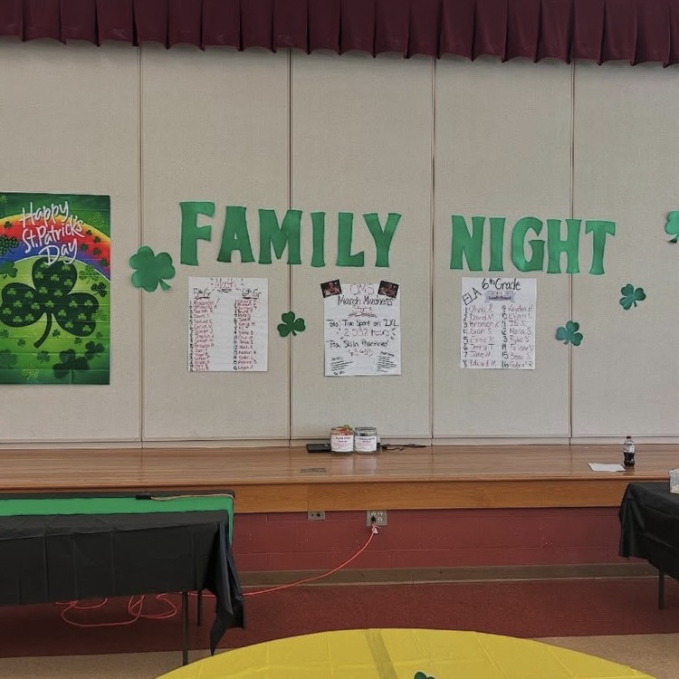 What a great evening at OMS! Life Skills Club after school for our students & a great family night for our families! 