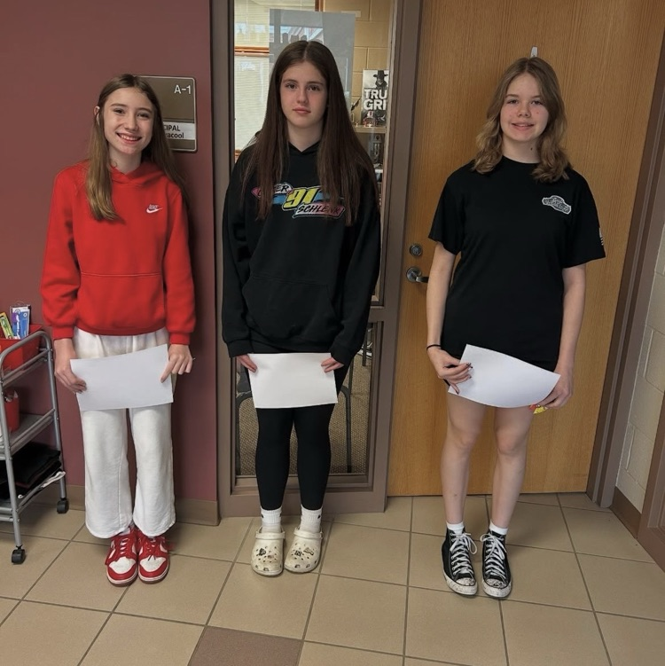 Some awesome OMS students showing great character! #charactercounts #redridernation 