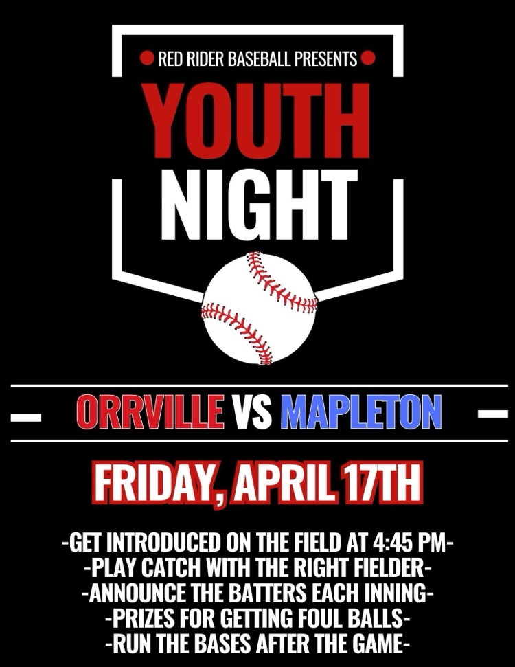 Baseball Youth Night!