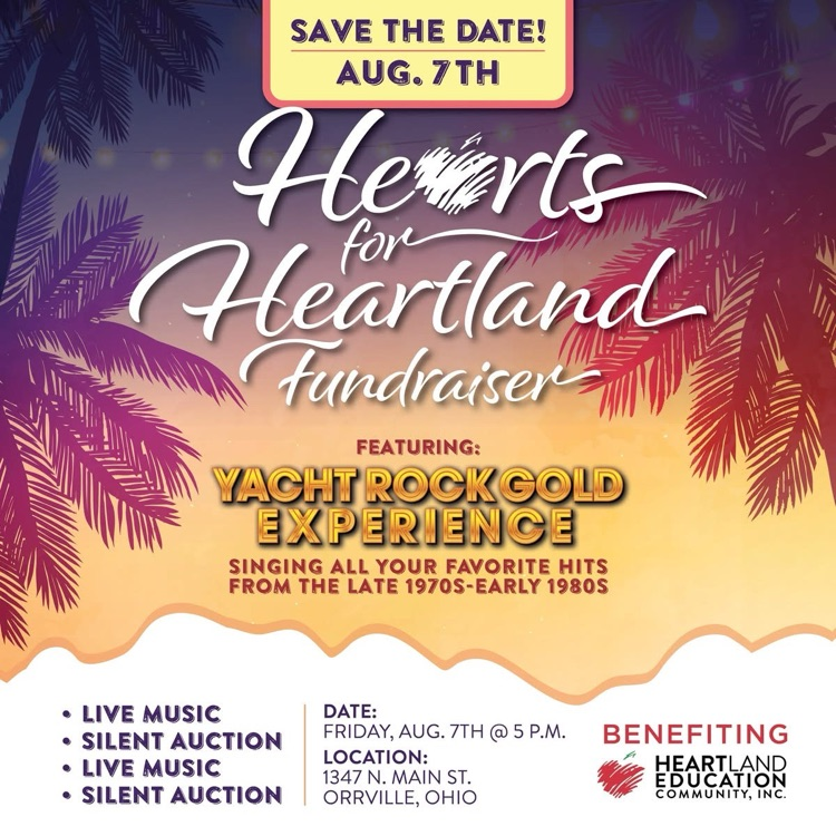 Save the Date! Heartland Education Fundraiser! 8.7.26