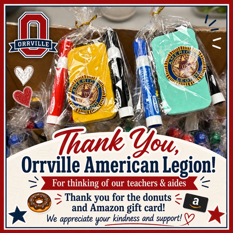 Thank you American Legion!